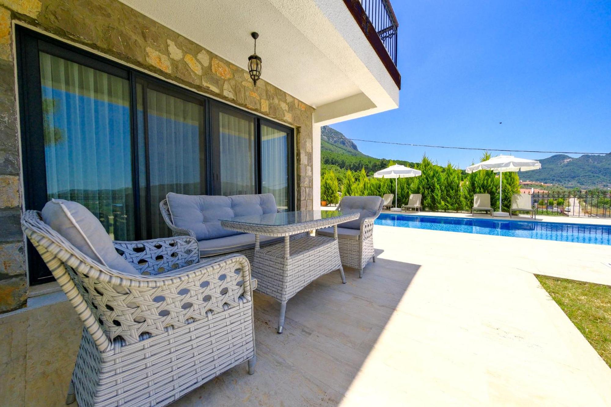 Mediterranean Breeze Villa - Family-Friendly Luxury Villa - Fethiye By Sunworld Villas Eksteriør billede